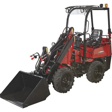 nortrac mini skid steer|small walk behind loader.